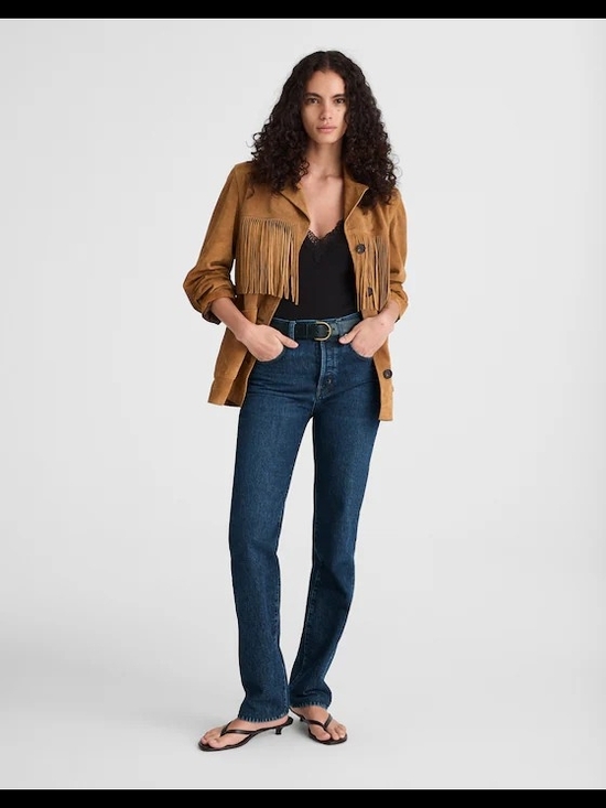 Madewell Denim - Madewell Petite Longline Straight Jean In Mckinney Wash